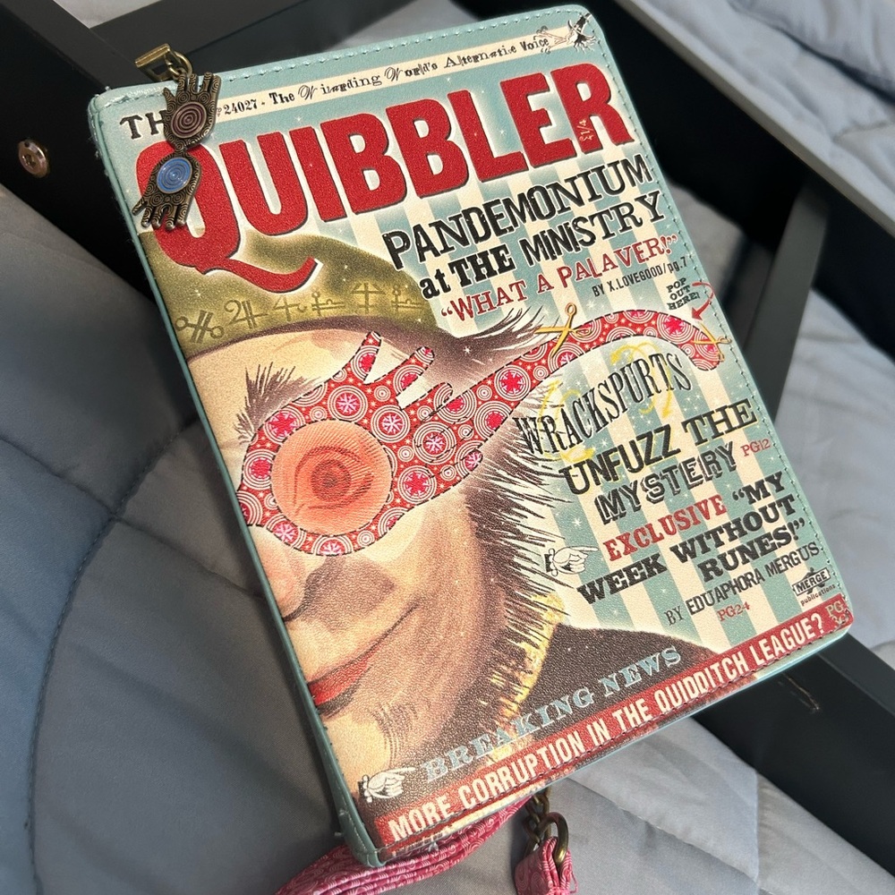 Quibbler Magazine Themed Clutch